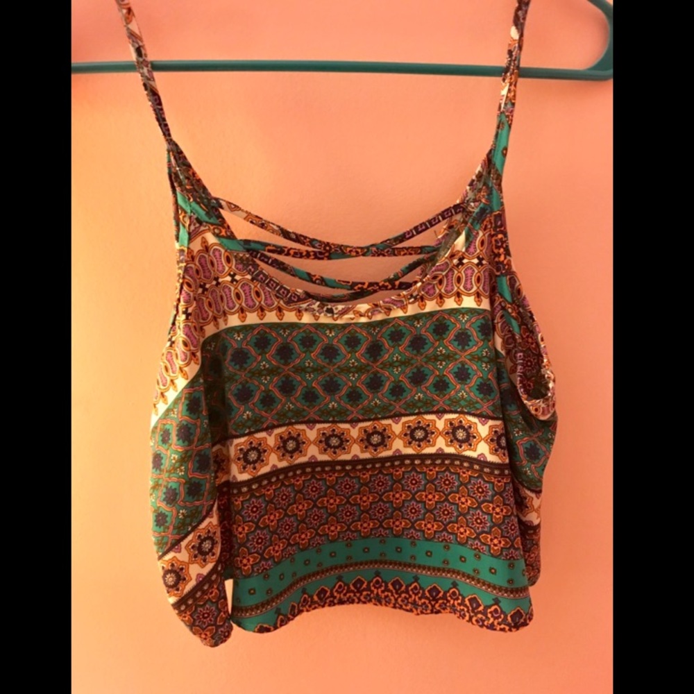 Aztec Crop Top